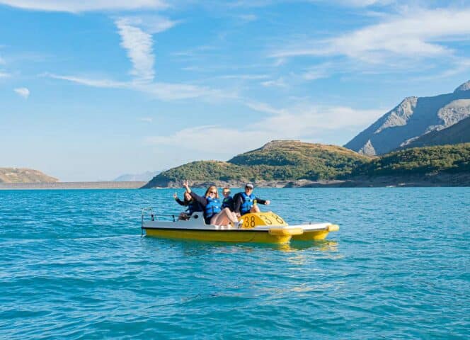 Activités fraîcheur à Val Cenis, la base nautique