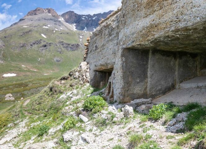 Military heritage at Val Cenis, 20th century bunkers