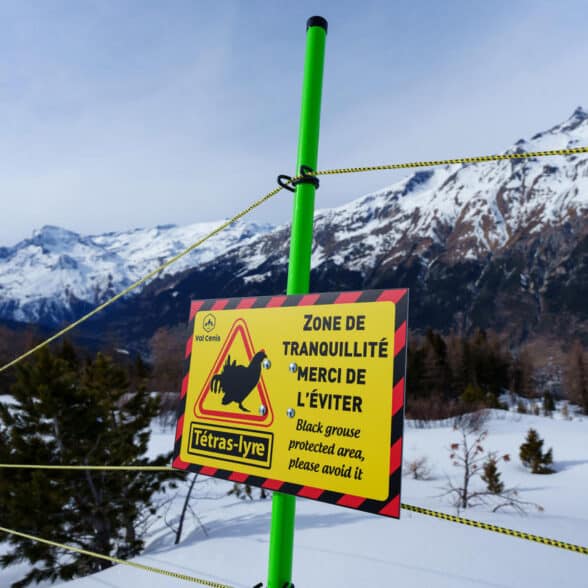 With the Flocon Vert label, Val Cenis is committed to protecting the environment and natural resources.