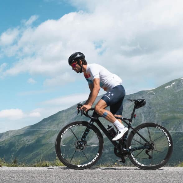 Cyclo, Val Cenis, montée vélo du col du Mont Cenis