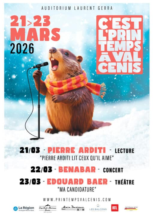C'est l'printemps à val cenis : affiche 2026