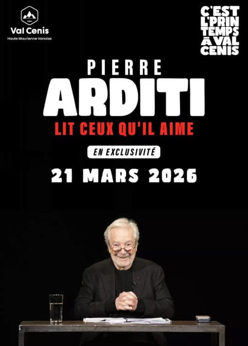 C'est l'printemps à Val Cenis, affiche "Pierre Arditi"