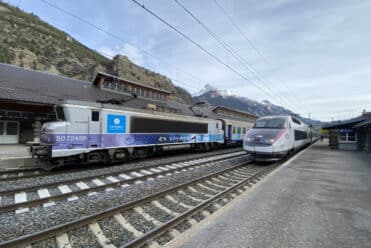 Partir en vacances en train à Val Cenis