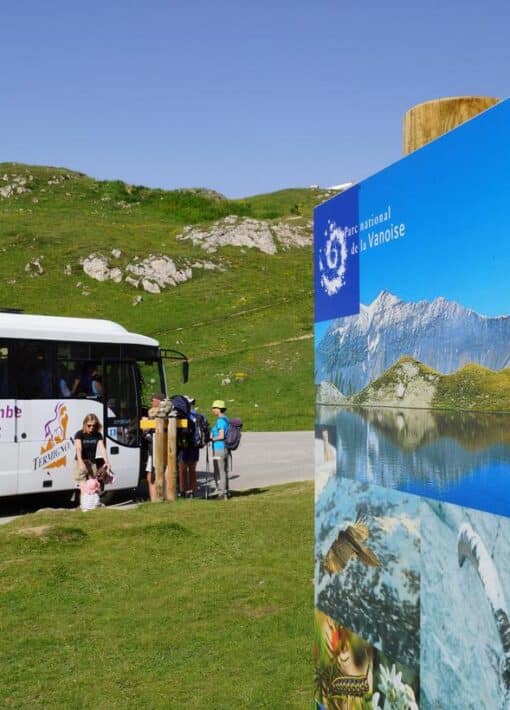 Se déplacer sans voiture à Val Cenis en été