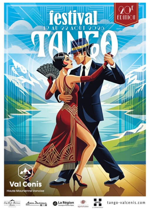 Val Cenis Tango Festival Val Cenis Poster
