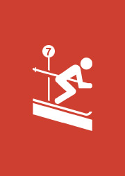 Pictogram of the Bessans ski area