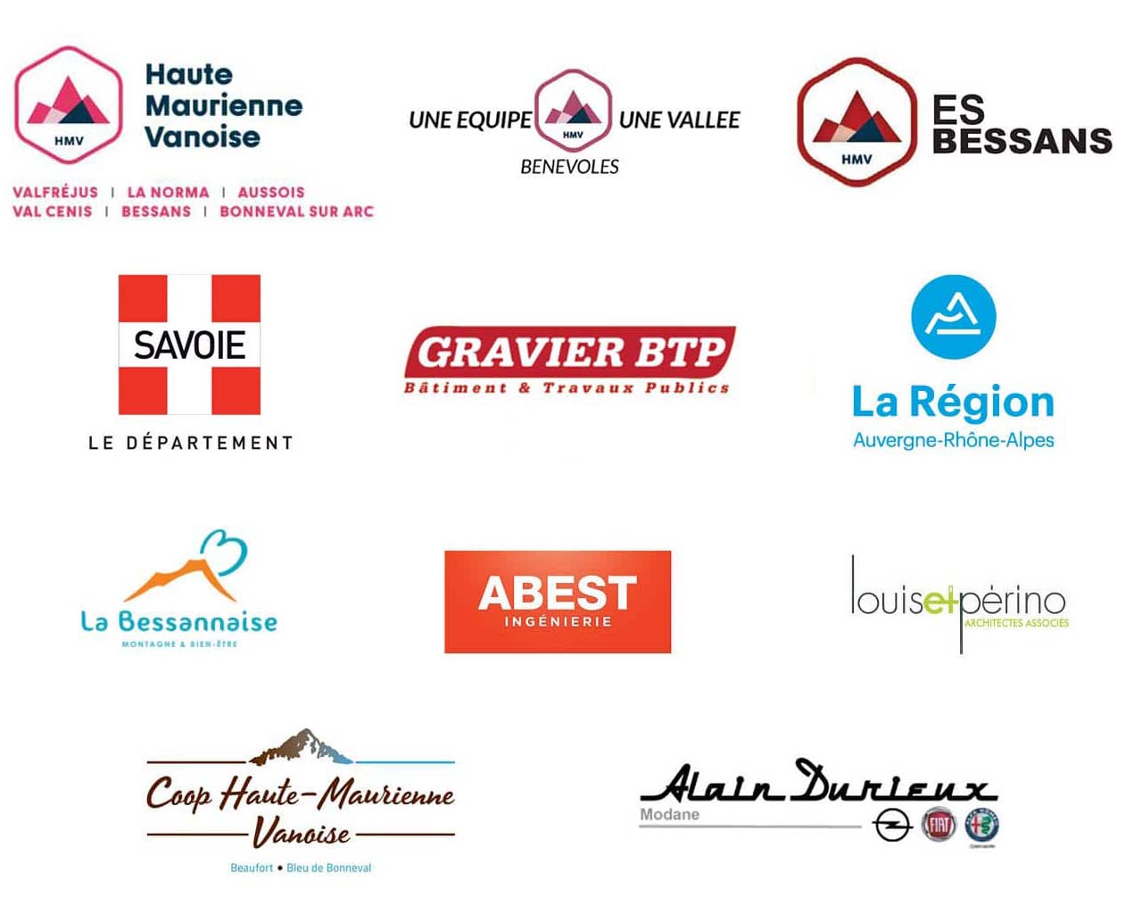 Partners of the Haute Maurienne Vanoise Tourist Office