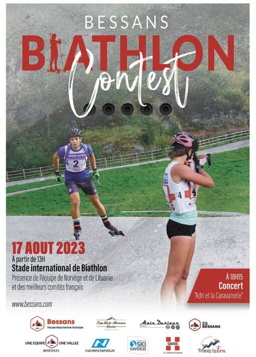 Affiche Bessans Biathlon Contest