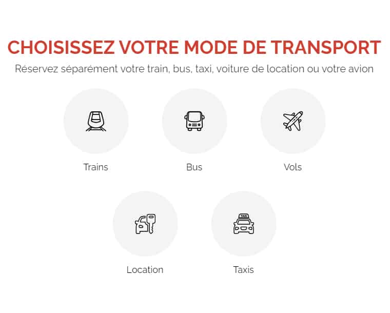 Choose your mode of transport with www.directbessans.com