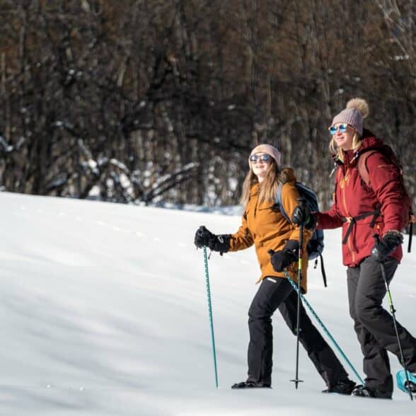 Top 5 winter snowshoeing routes in Bessans