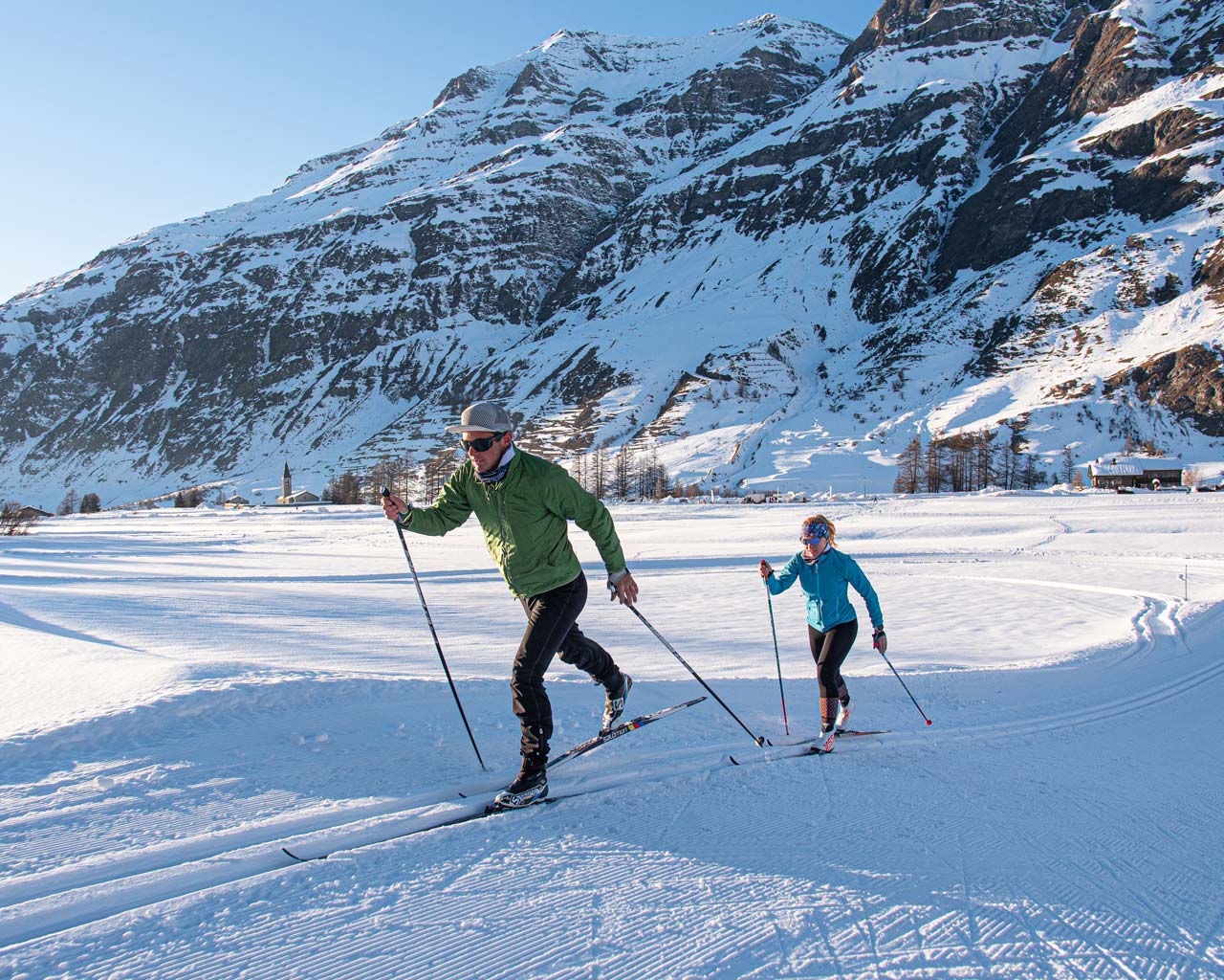 Top 5 en hiver à Bessans, le ski de fond