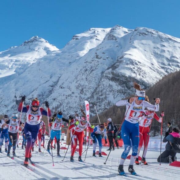 SNOW à Bessans, rencontre de l'équipe de France