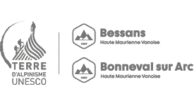 Logo Terre d'Alpinisme 2025 avec baseline stations