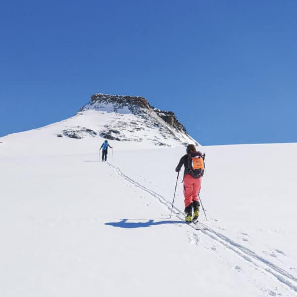 Sortie ski de randonnée accompagnée, Bessans, Haute Maurienne Vaniose