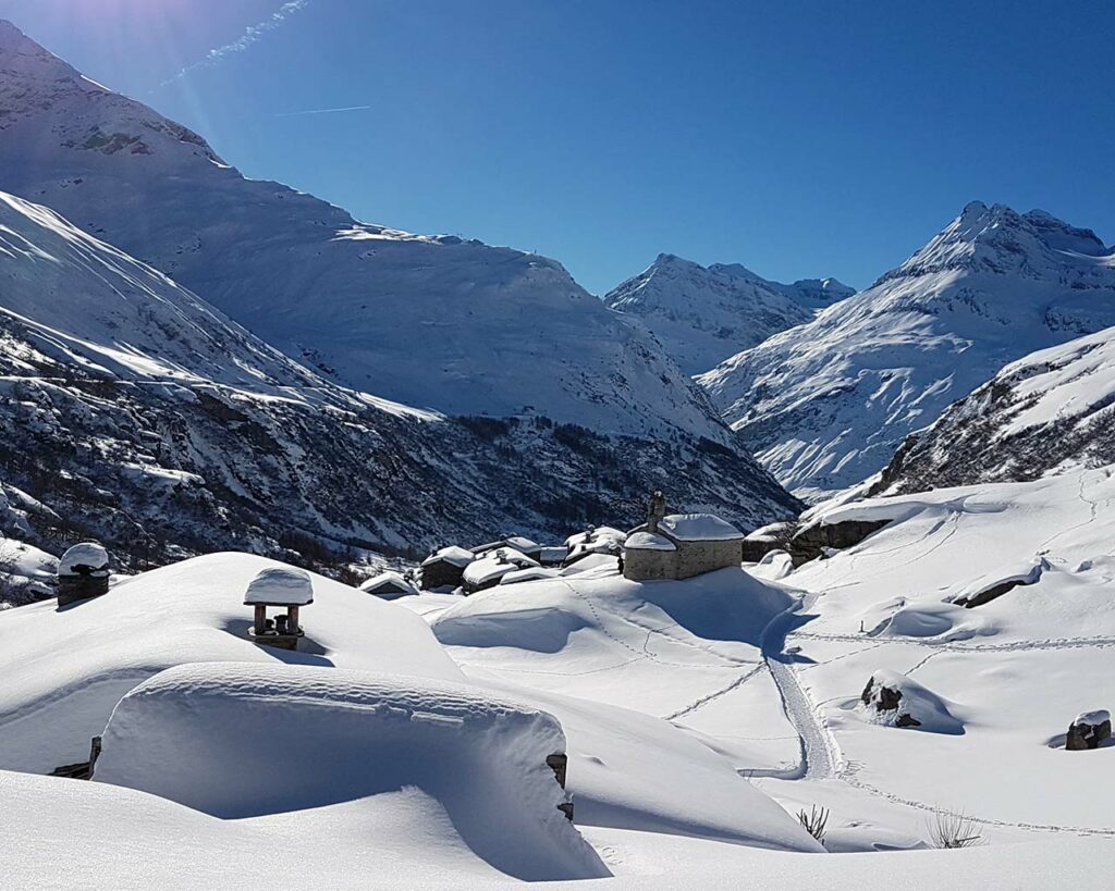 L'Ecot en hiver, un incontournable de la station de Bonneval sur Arc