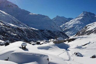 L&#039;Ecot in winter, a must-see in the resort of Bonneval sur Arc