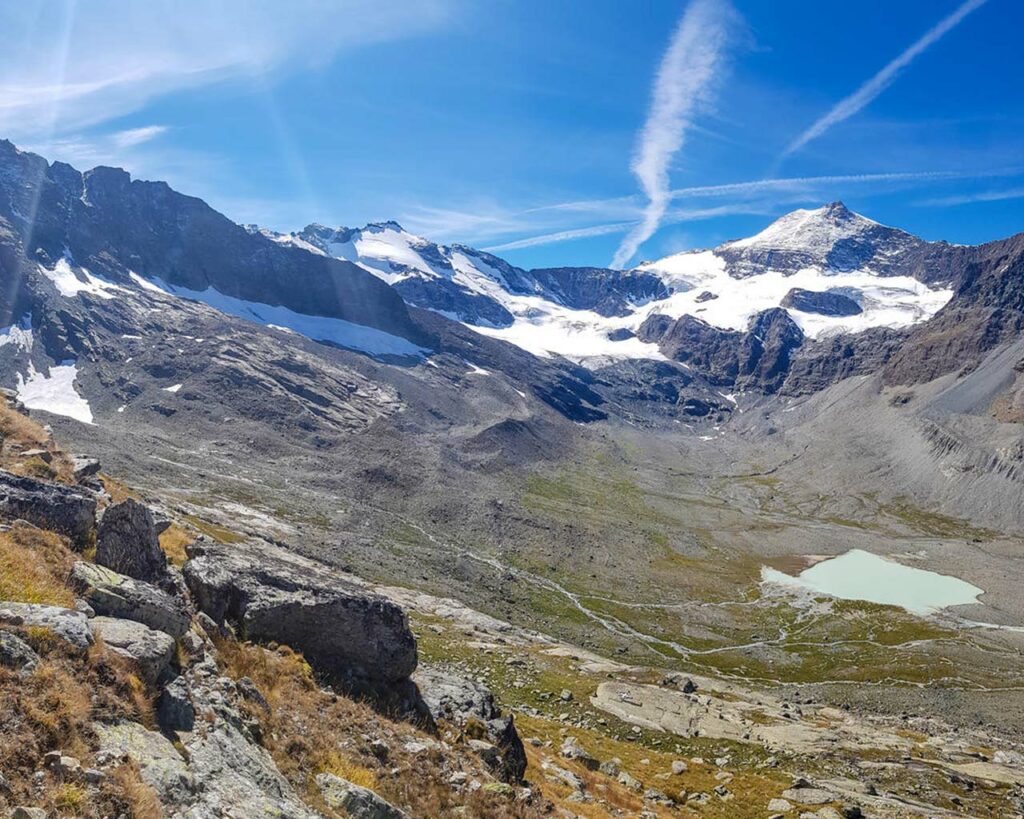 The Glacier des Évettes, a must-see in the Alps Bonneval sur Arc