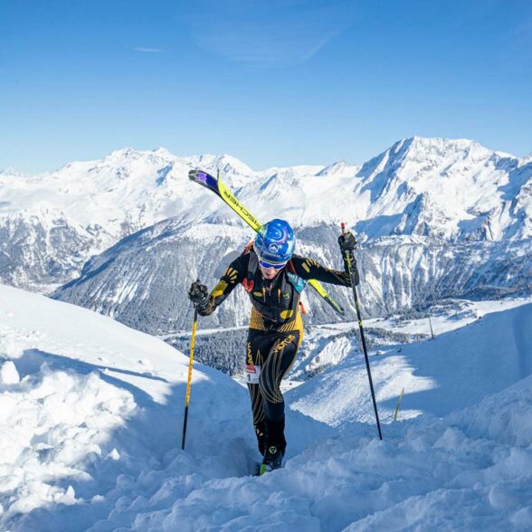 Thibault Anselmet, a key athlete of the Bonneval sur Arc resort