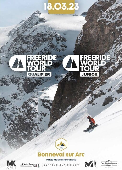 Affiche French freeride Serie 2023