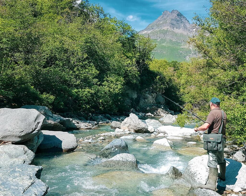 Activité pêche l'été à Bonneval sur Arc