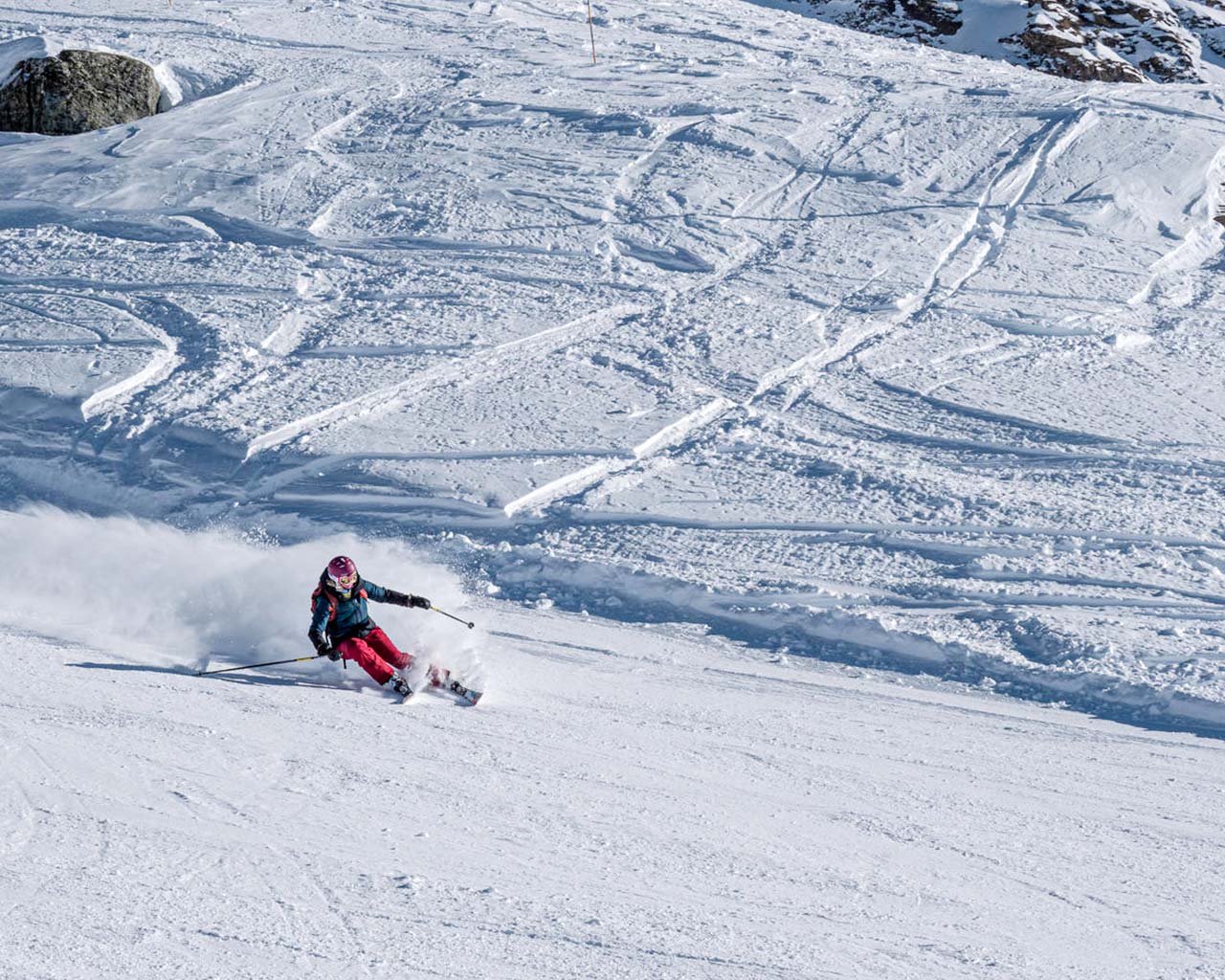Ski et glisse sur le domaine skiable de Bonneval sur Arc