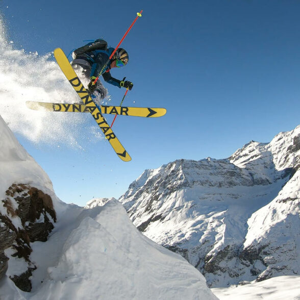 Freeride skiing Bonneval sur Arc