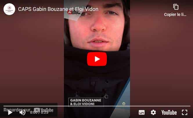 Vidéo sreenshot CAPS Gabin Bouzane et Eloi Vidon